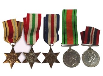 3 Star Medal Set