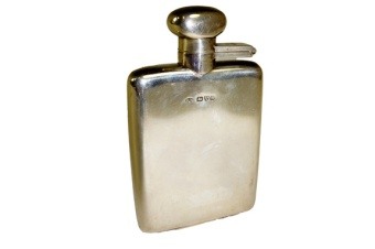 Sterling Silver Hip Flask