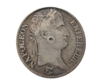 1811 Empire of France Napoleon Silver Coin