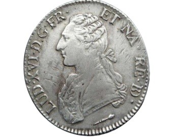 1785 King Louis XVI Silver Coin