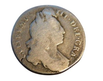 1967 William III Sixpence Silver Coin