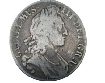 William III Silver Crown Coin