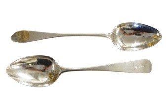 Silver Serving Spoons