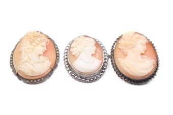 Silver Cameos