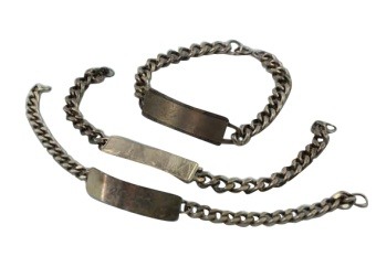 Silver Identity Bracelets