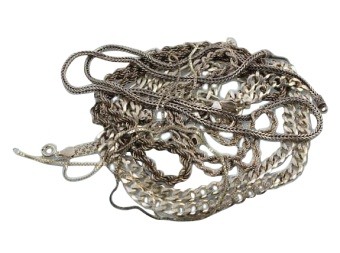 Tangled Silver Chains