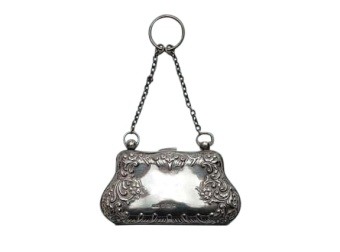 Silver Plate Purse