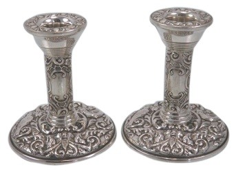 Silver Candlesticks