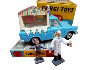 1960s Corgi Wall's Ice Cream Van