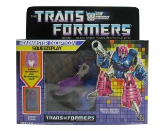 1980s Hasbro Squeezeplay Transformer
