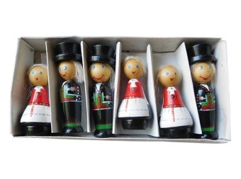 Norway Wood Peg Dolls