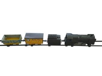 Boxed Mettoy Train Set