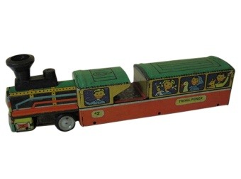Romanian Vintage Tin Plate Toy