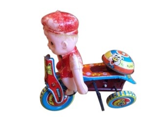 Japanese Tinplate Tricycle