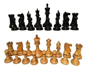 Antique Jaques & Son Chess Set