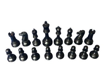1880s Boxed Staunton Chess Set