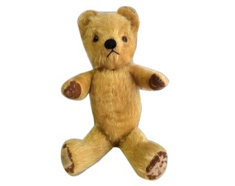 1950s Musical Mohair Teddy Bear