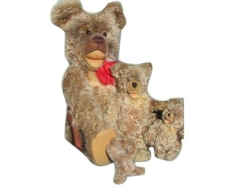 Lot Of 4 Steiff Mohair Teddy Bears