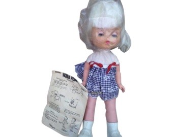 Antique Walk Alone Pedigree Doll