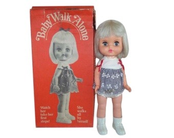 Vintage Walk Alone Pedigree Doll