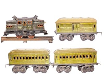 Bing O Gauge Central Lines Train Set