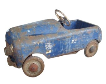 1950s Triang Tinplate Pedal Car
