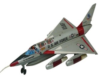 1960's Marx B-58 Hustler Model Plane