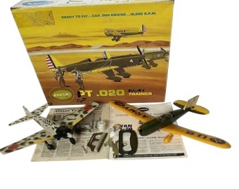 Cox Model WW2 Fighter Planes Japanese Zero USA Army