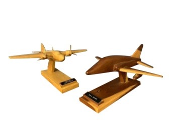 Scratch Built Handmade Wooden Aeroplane Model