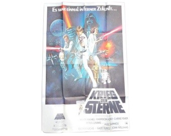 1970s Star Wars Movie Poster
