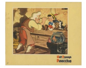 1940s Pinocchio Movie Poster