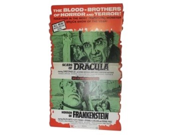Frankenstein Dracula Film Poster