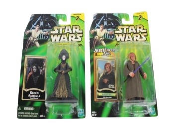 Queen Amidala & Saesee Tiin Figures