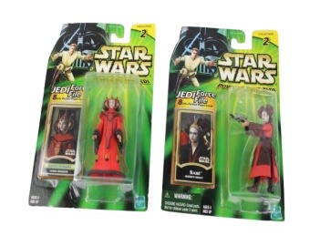 Queen Amidala & SabÐ“Â© Figures