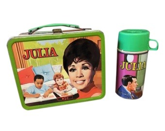 1960s Julia Metal Lunchbox