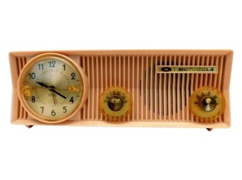 1950s Motorola Clock Radio