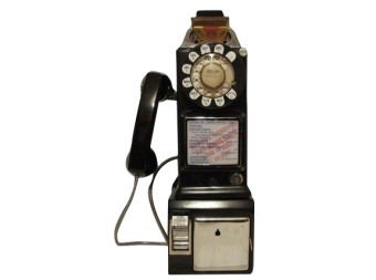 Western Electric Coin Slot Pay Phone