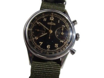Vintage Angelus Military Watch