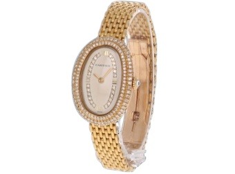 18ct Gold Cartier Watch
