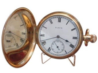 9ct Gold Elgin Pocket Watch
