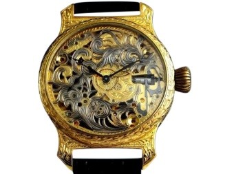 Elgin Skeleton Wristwatch