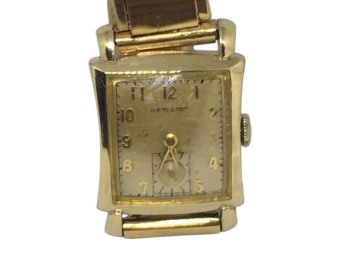 Gold Plated Hamilton Watch