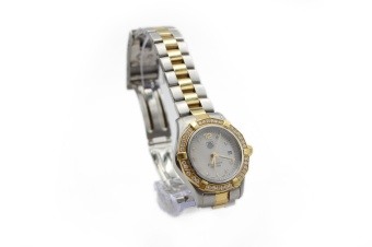 18ct Gold Heuer Watch