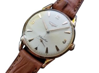 18ct Rose Gold Longines Watch