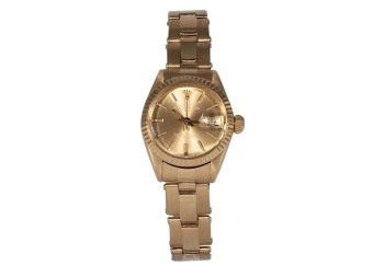 Ladies Gold Oyster