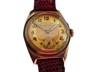 Vintage 1938 Rose Gold Rolex