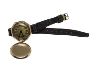9ct Gold Tavannes Watch