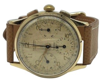 18ct Gold Universal Geneve Watch
