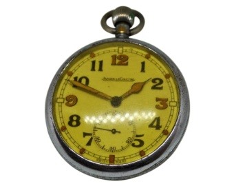 WWII Jaeger Le Coultre Pocket Watch
