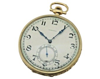 18ct. Gold Longines Pocket Watch